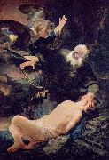 Rembrandt Peale The sacrifice of Abraham oil painting